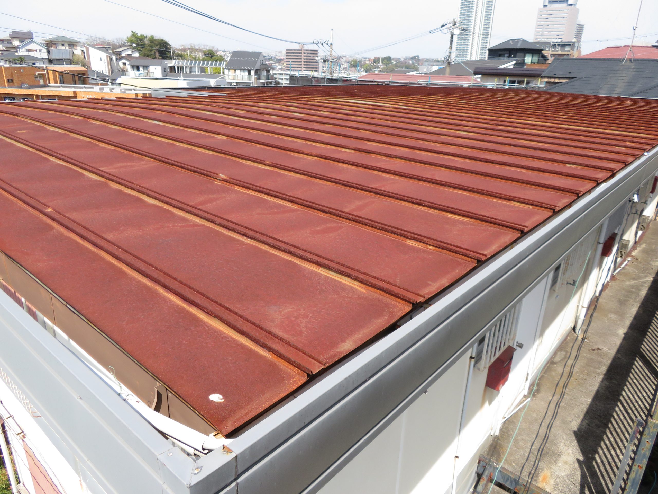 施工前の屋根の写真