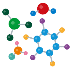 分子のフリーイラスト