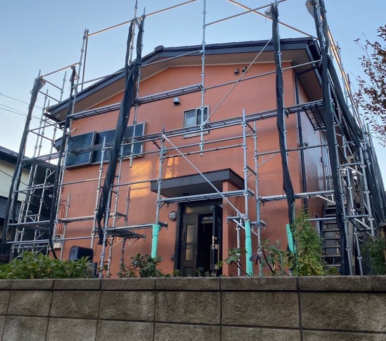 横浜市戸塚区の　外壁・屋根塗装工事　完了後の屋根